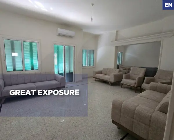 A spacious 250 sqm apartment for rent/well-maintained home/newly renovated interiors/ACHRAFIYEH-BEIRUT