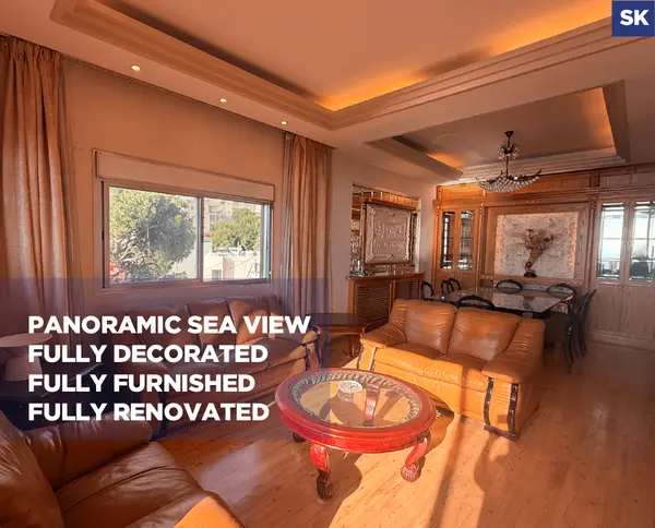 Easy Access to Main Roads/Panoramic Sea View/Fully furnished/BQENNAYA-METN