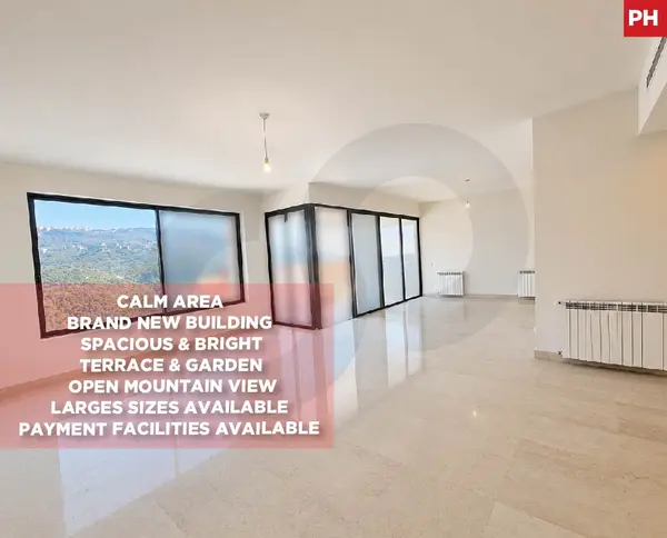 Brand New, calm area, terrace, garden, metn, monteverde