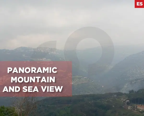 Luxury Duplex | 512 sqm | 300 sqm Terrace | Panoramic Mountain & sea View | Aley Town
