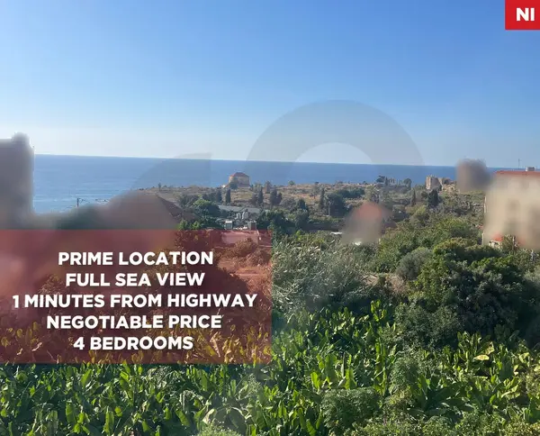 Duplex, sea view, prime location, jbeil