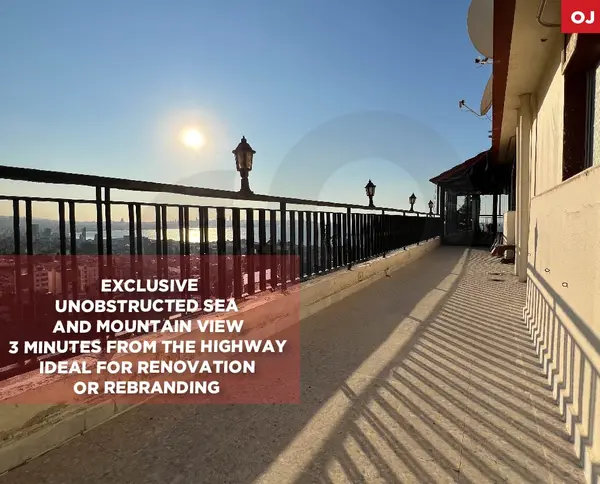 Breathtaking unobstructed sea view IN DBAYEH !