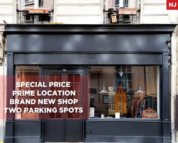 Brand new Shop- Two parking spots- Achrafieh
