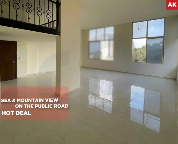 3 Balconies/Stunning view/Bchamoun