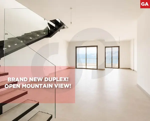 165 m2 Brand New Duplex for Sale in Mansourieh!