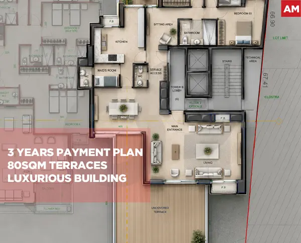 Luxurious building/3 years Payment plan/ACHRAFIEH-BEIRUT