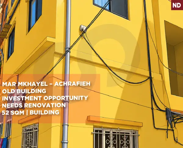 old building/excellent investment/Renovation Potential/Mar mkhayel,beirut