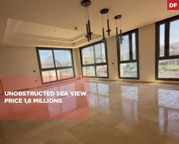A spacious 320 sqm apartment/Luxurious/Fully unobstructed sea view/DBAYE-METN