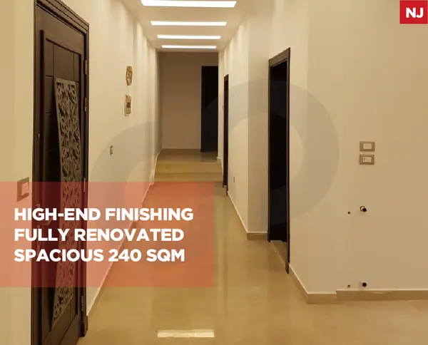 Fully Renovated Apartment/High-End Finishing/Spacious 240 SQM/AL HOSH-TYRE