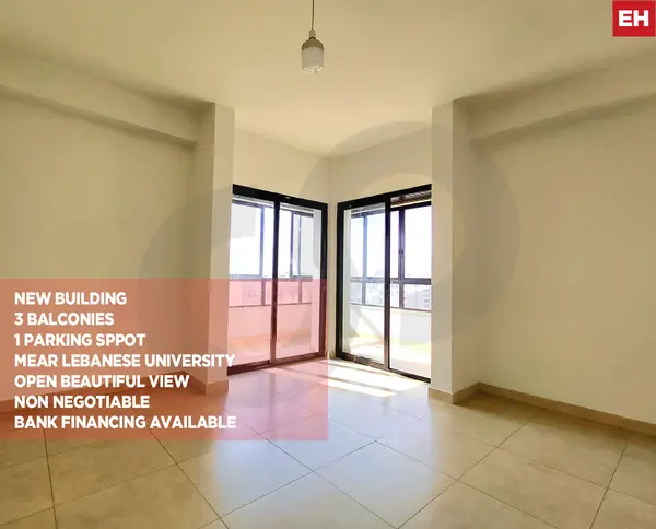 An apartment in sed el baouchrieh area, new building
