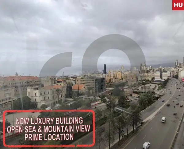 new luxury building- open sea & mountain view- downtown