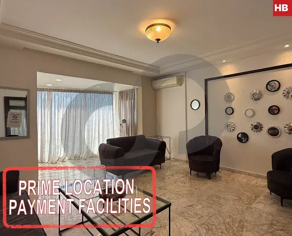 Along verdun also Ramleh Al Baydah luxury high floor sea view fully decorated solar system facility payments furniture available