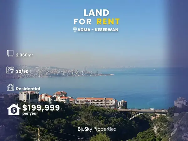 Land 2,360m² for Rent in Adma