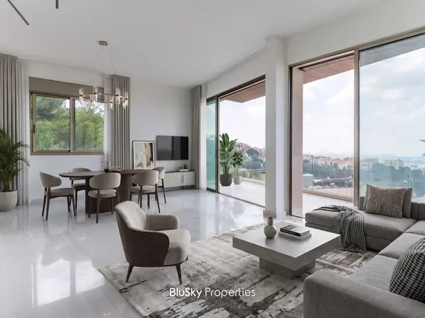 Apartment 183m² with Sea View for Sale in Bsalim