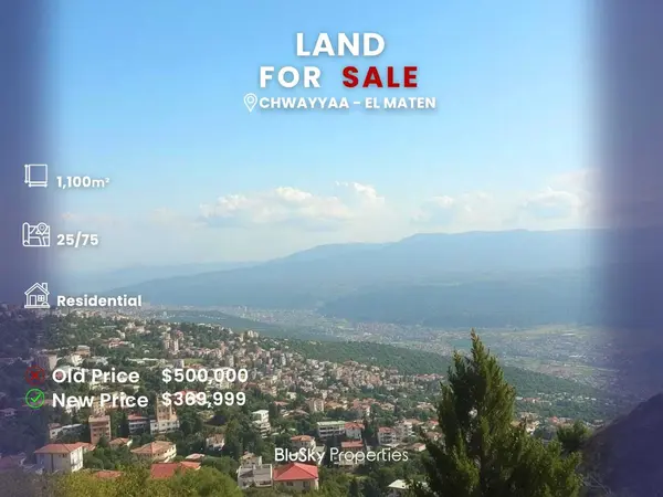 Land 1,100m² for Sale in Chwayya