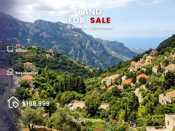 Land 910m² for Sale in Dlebta
