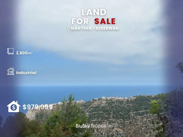 Land 2,800m² for Sale in Maaysra