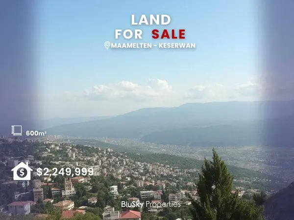 Land 600m² for Sale in Maameltein