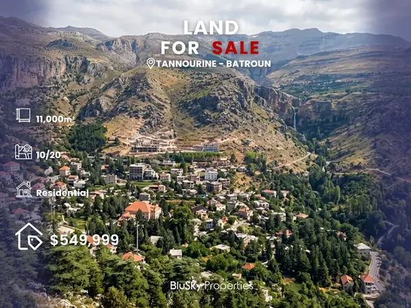 Land 11,000m² for Sale in Tannourine