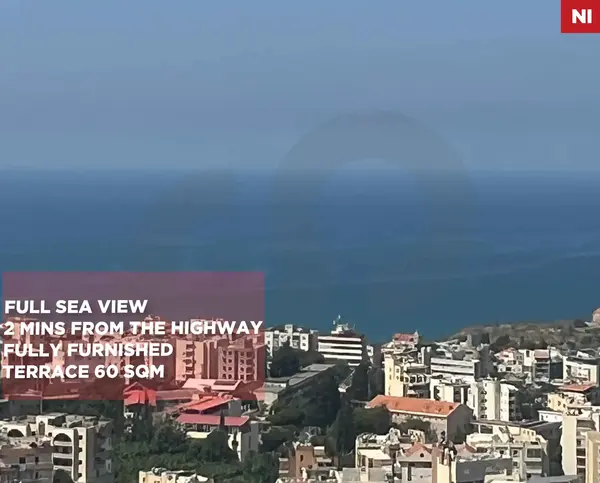 FULL SEA VIEW/ FULLY FURNISHED/JBEIL /Mins From the Highway