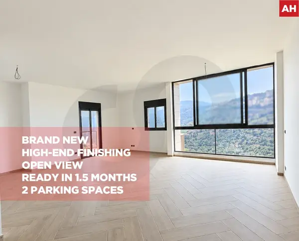 Brand-new duplex Apartment/high-end finishing/Open view/MANSOURIEH-METN