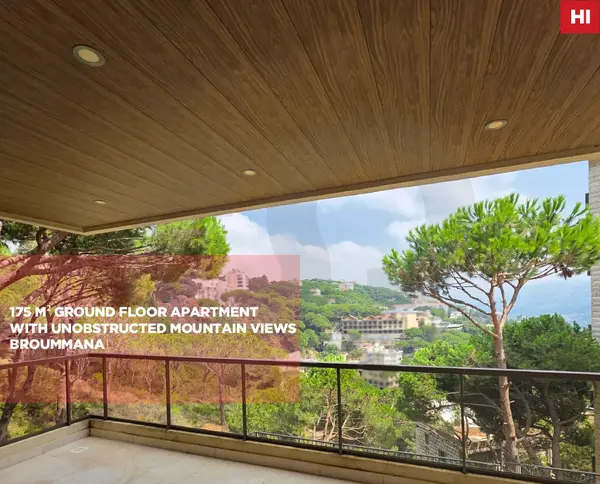 Apartment for sale/prime location/Unobstructed Mountain Views/BROUMMANA-METN