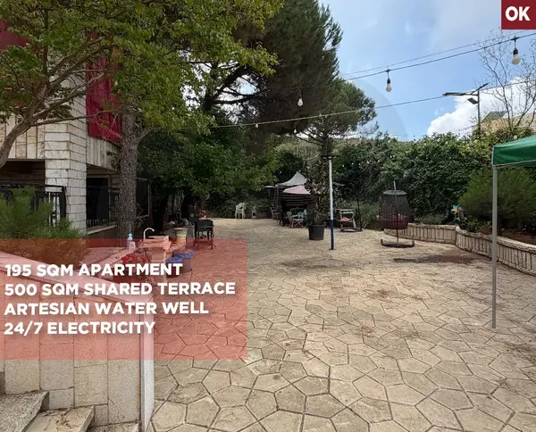 terrace/Solar System/Artesian Well/Unobstructed View/ Rwaysat Sawfar,aley