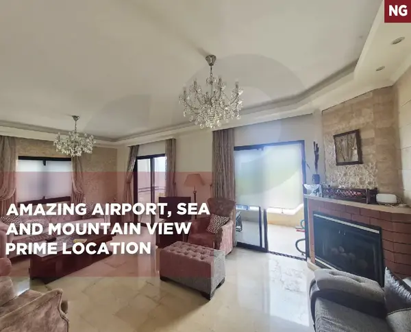 Mountain and sea View/calm area/tranquil living environment/kabrchmoun,aley