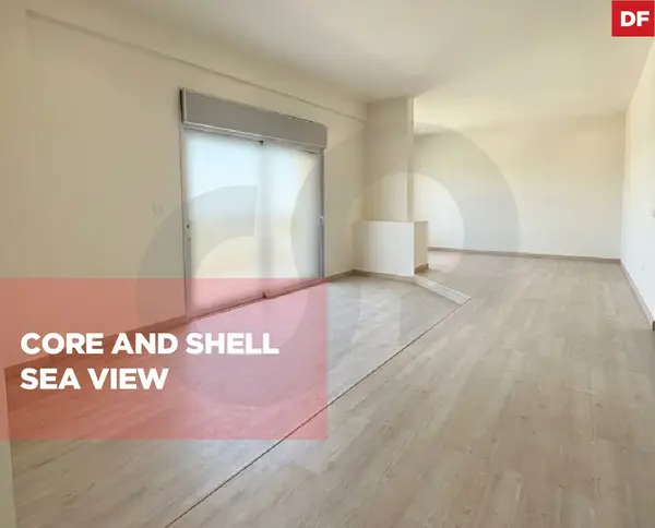 Core And shell apartment/prime location/Sea view/NACCACHE-METN