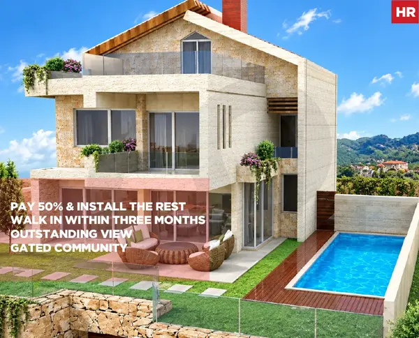 Under Construction Villa / 50% Down Payment /Open Sea View/ Brand-New/AINAB-ALEY