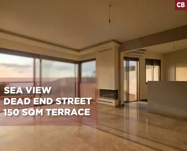 150 SQM Private Terrace/ RARE FIND/spacious /outdoor space/ghazir,keserouan