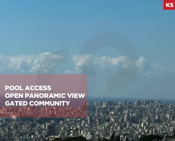 Luxurious apartment/Prime Location/Easy Access/Open Panoramic View/YARZEH-BAABDA