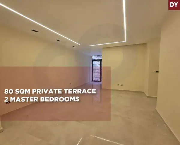PRIVATE TERRACE/PRIME LOCATION/170 SQM APARTMENT/AIN EL RIHANEH,KESEROUAN