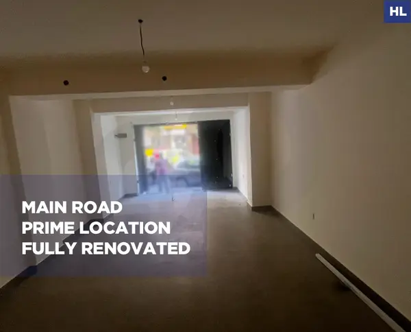 Shop For rent/Main Road/Prime Location/Fully Renovated/MALLA-BEIRUT
