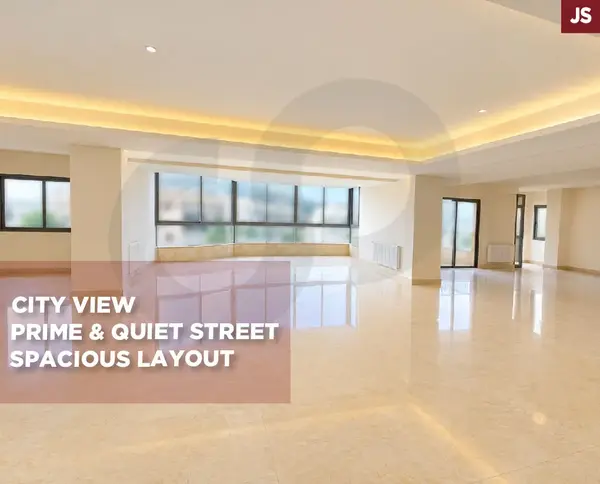 exceptionally spacious/quiet street/generous spaces/HAZMIYEH,BAABDA