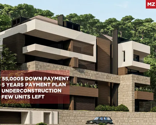 5 YEARS PAYMENT PLAN/Under-Construction in NABAY/METN /PRIME LOCATION
