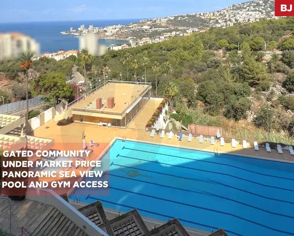 PRIME SAHEL ALMA,KESEROUAN LOCATION /Pool access/beautiful sea view