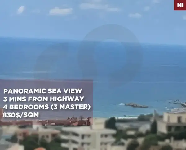 Luxury duplex /Panoramic Sea View/timeless architecture/Kartaboun,Jbeil
