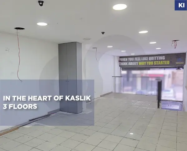 Shop For Rent/Prime location/Directly on the main road/KASLIK-KESEROUAN