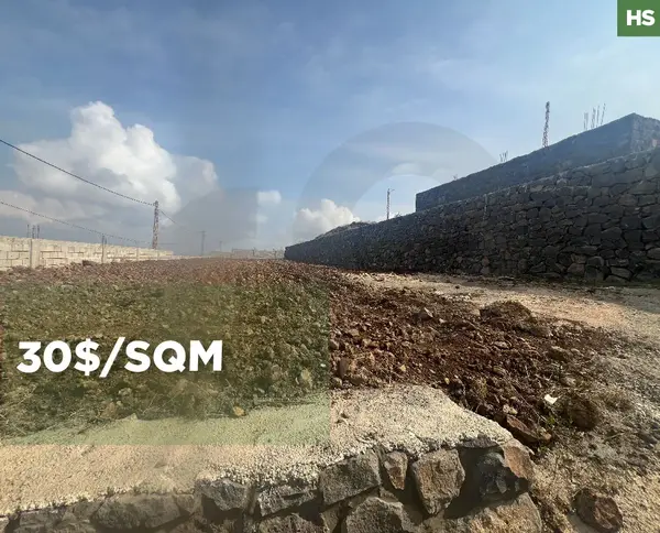 Land / unobstructed view/ excellent investment/Easy Road Access/Denke ,AKKAR