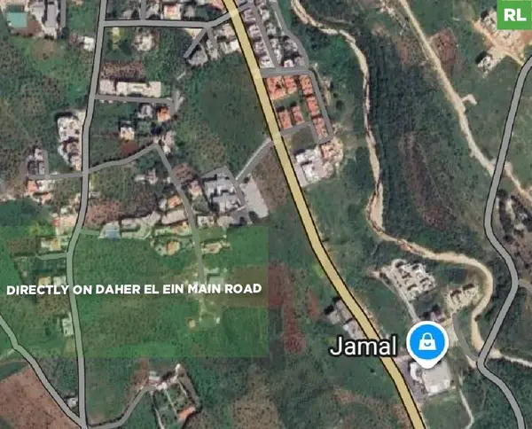 Land for sale/Directly on Main Road/DAHR EL AIN-KOURA