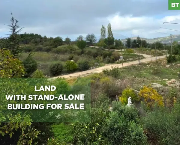 LAND WITH STAND-ALONE BUILDING/GHINEH,KESEROUAN /GARDEN/OPEN VIEWS