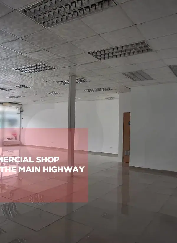 Duplex commercial shop for Sale/Directly on the Main highway /HALAT-JBEIL