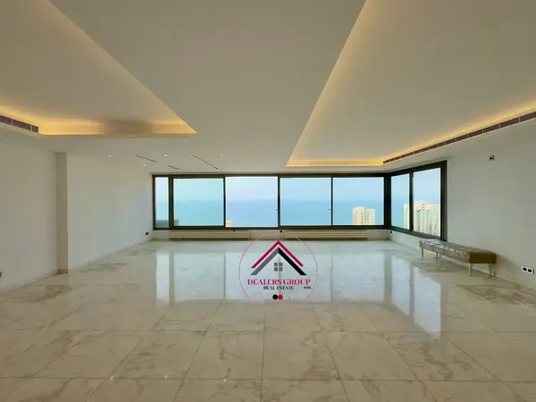 Private Terrace ! Sea View Deluxe Apartment for Sale in Ras Beirut
