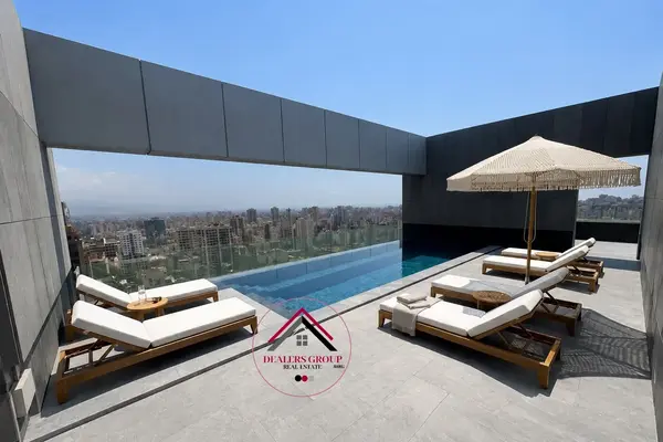 Private Pool !Triplex Penthouse for Sale in Carré D’or Achrafieh+ Private Pool