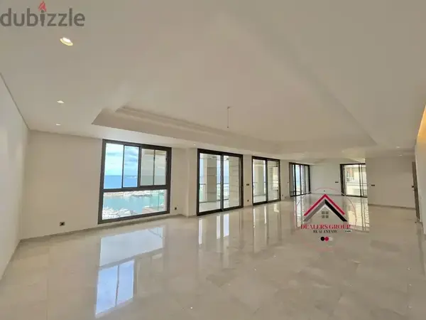 Waterfront City Dbayeh ! Marvelous Apartment with Direct Marina View