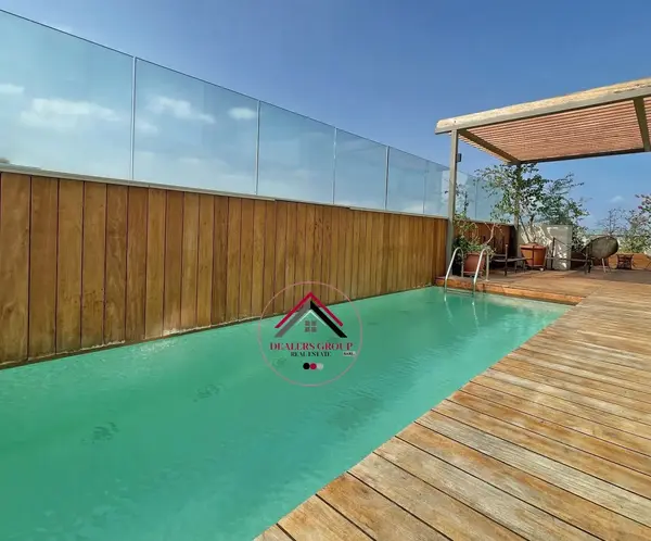 Private Pool+Terrace! Sea View Modern Penthouse Duplex for Sale Saifi