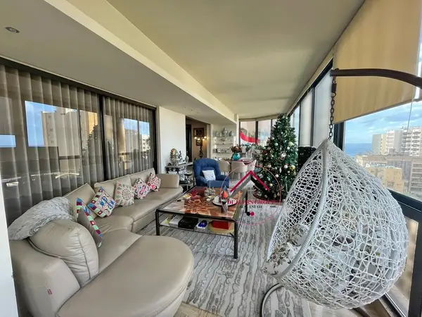 High Floor apartment for Sale in Ras Beitut with part Sea View