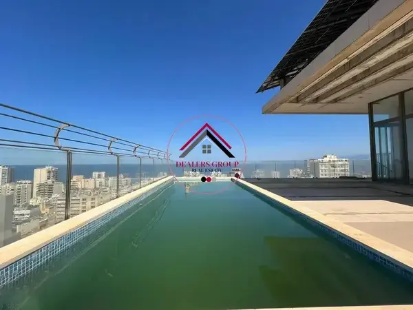 Private Pool ! Sea View Penthouse Apartment for Sale in Hamra