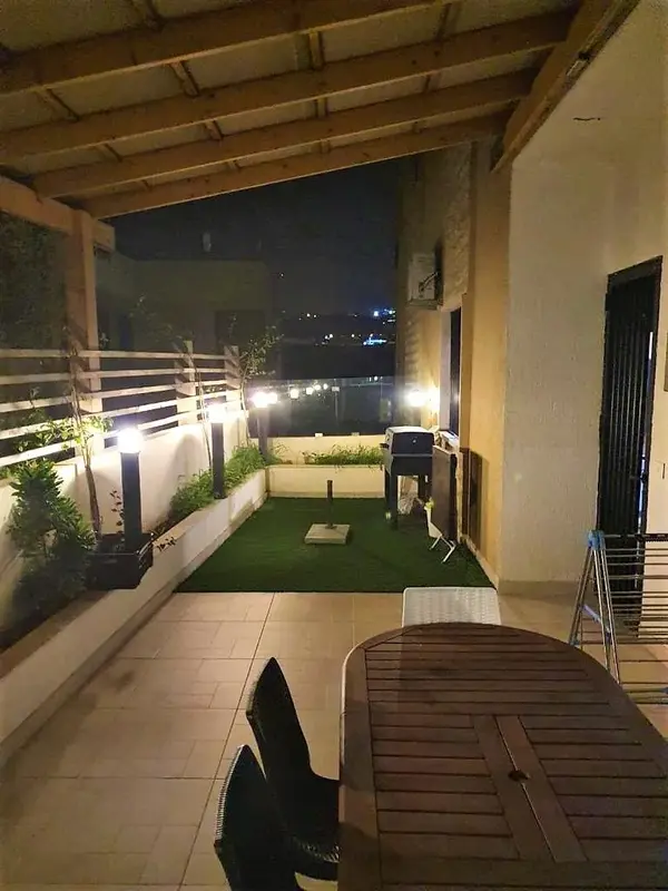 Apartment in Mansourieh, Metn with Valley and Partial Sea View